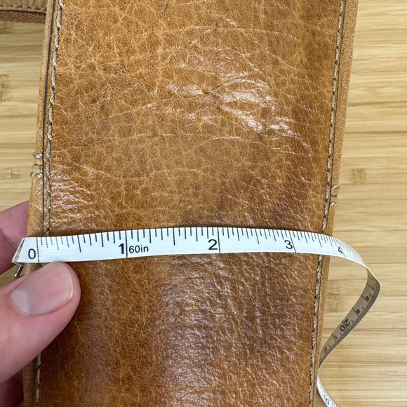 Fossil Leather Handbag ZB3604 Mustard Yellow Hobo Shoulder Bag Y2K Vintage - Picture 6 of 16